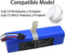 TAVICE 6400mAh L70 Replacement Battery Compatible with Eufy RoboVac L70 Hybrid T2190 / T2190G21 Series Robot Vacuum Lithium - Ion Battery Pack (INR18650M26 - 4S2P) - Battery Mate