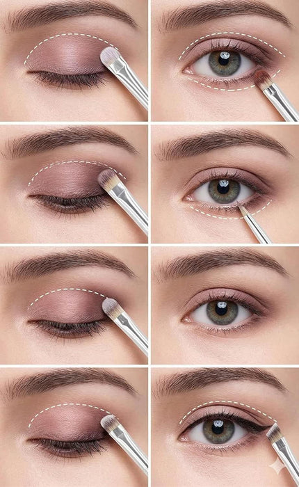 TAVICE 7 PCS Professional Eye Makeup Brushes Set - Battery Mate