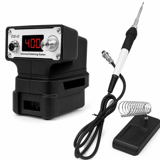 TAVICE 70W Cordless Soldering Iron Compatible with Milwaukee Makita DeWalt 18V Batteries, 150-480C Digital Temperature Control - Battery Mate