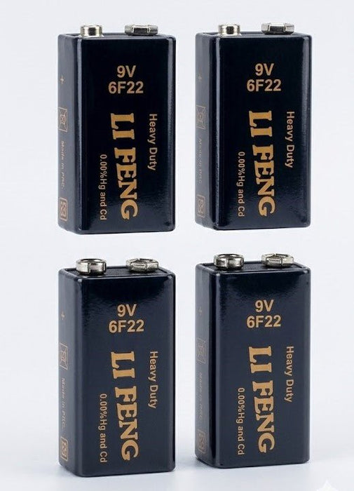 TAVICE 9V Lithium - ion Batteries (6F22), Replacement for Multiple 9V Devices, Long - Lasting Battery – 4 Pack - Battery Mate