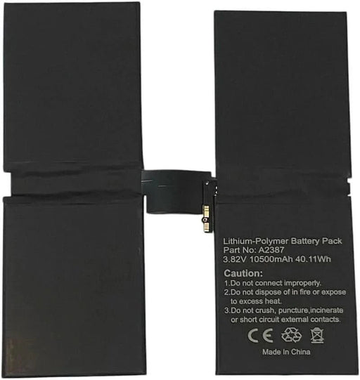 TAVICE A2387 Replacement Battery Compatible with Apple iPad Pro 12.9 - Inch 5th Gen 2021 (M1), Rechargeable Lithium Battery - Battery Mate