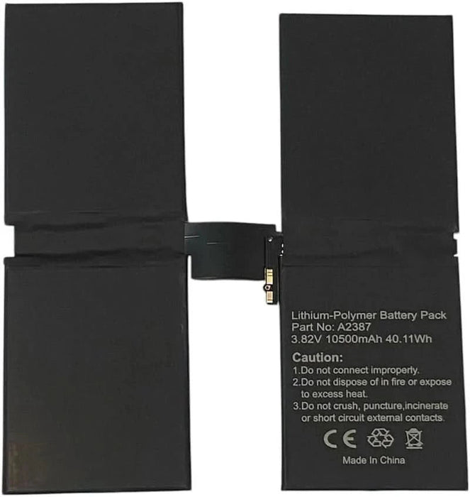 TAVICE A2387 Replacement Battery Compatible with Apple iPad Pro 12.9 - Inch 5th Gen 2021 (M1), Rechargeable Lithium Battery - Battery Mate