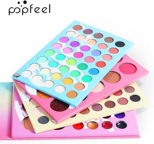 TAVICE All - in - One Makeup Palette Set Highly Pigmented Glitter & Matte Eyeshadow, Blush, Lip Gloss & Concealer Cosmetic Palette - Battery Mate