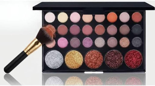 TAVICE All - Matte Eyeshadow Palette with Shimmering Accents 29 - Shade Collection, Portable Beauty Palette for Universal Eye Makeup Looks - Battery Mate