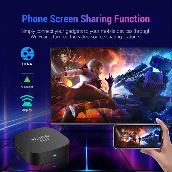 Tavice Android TV Box - 5G WiFi, 8K Ultra HD Streaming Media Player, Quad - Core, HDMI Output - Battery Mate