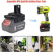 TAVICE Battery Adapter BPS18RL Compatible with Black+Decker, Porter Cable & Stanley 20V Batteries to Ryobi 18V ONE+ Tools Converter Adapter (Battery Not Included) - Battery Mate