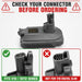TAVICE Battery Adapter Converter Compatible with Milwaukee M18 18V Battery to Dyson V10 Vacuum Cleaner - Battery Mate
