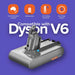 Tavice Battery & Filters Combo Compatible for Dyson V6, DC59 DC58 SV03 SV04 Vacuum Cleaners - Battery Mate