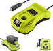 TAVICE Car Charger Compatible with Ryobi ONE+ 12V-18V P102 P105 P108 Li-Ion NiCd NiMH Batteries - Battery Mate