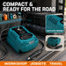 TAVICE Cigarette Lighter Socket Adapter Compatible with Makita 18V LXT Battery Mini Car Charger Power Adapter - Battery Mate