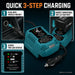 TAVICE Cigarette Lighter Socket Adapter Compatible with Makita 18V LXT Battery Mini Car Charger Power Adapter - Battery Mate