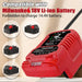 TAVICE Cigarette Lighter Socket Adapter Compatible with Milwaukee M18 18V Battery DC 12V/24V Mini Car Charger Power Adapter - Battery Mate