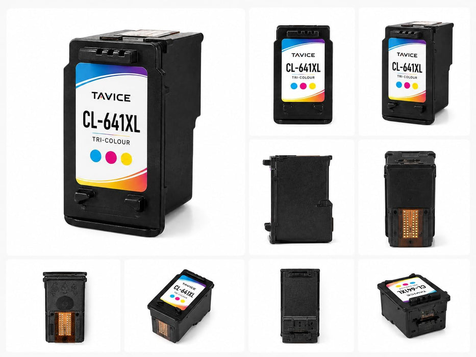 TAVICE CL-641XL 641XL Ink Cartridge Compatible with Canon PIXMA MG2160 MG2260 MG3160 - Battery Mate