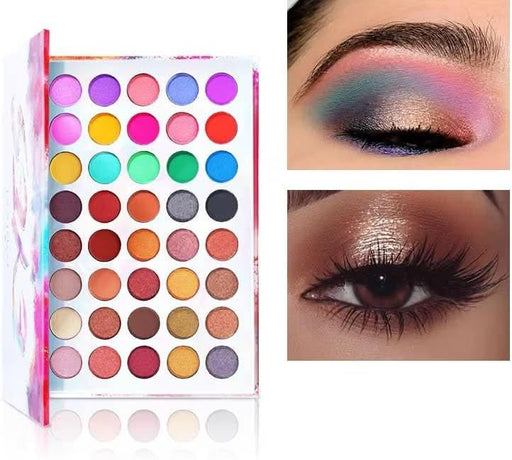 TAVICE Color Studio Eyeshadow Palette 40 Highly Pigmented Matte & Shimmer Shades, Waterproof and Blendable Makeup Palette - Battery Mate
