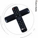 Tavice Compatible Hisense EN2B27 TV Remote Control Replacement – 2 Pack (EN - 2B27 / RC3394402/01 / 3139 238) - Battery Mate