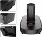TAVICE DM18GL Battery Adapter Compatible with Milwaukee M18 & DeWalt 18V/20V Batteries for Craftsman 19.2V Power Tools Converter (Battery Not Included) - Battery Mate