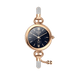 Tavice Misso Smartwatch for Women | Silver Jewellery Strap, 1.19" AMOLED Display with Gold Watch Face, Bluetooth Calling, AI Voice, Heart Rate, Sleep, Camera & Fitness Tracking - Battery Mate