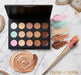 TAVICE NEW 15 - Color Contour Cream Concealer Kit Neutral Makeup Camouflage Palette for Face, Eyes, and Blemishes - Battery Mate