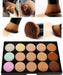 TAVICE NEW 15 - Color Contour Cream Concealer Kit Neutral Makeup Camouflage Palette for Face, Eyes, and Blemishes - Battery Mate
