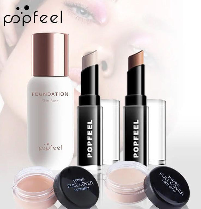 TAVICE Popfeel 30 Piece Complete Makeup Kit – Eyes, Lips, Face & Brushes | Women, Girls, Teens | Gift - Battery Mate