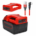 TAVICE Portable USB Type-C Charger Adapter Compatible with Milwaukee M18 18V Battery Power Source - Battery Mate