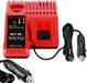 TAVICE Rapid Car Charger Compatible with Milwaukee M12 M18 12V 18V 48-11-1850 Li-Ion Batteries - Battery Mate