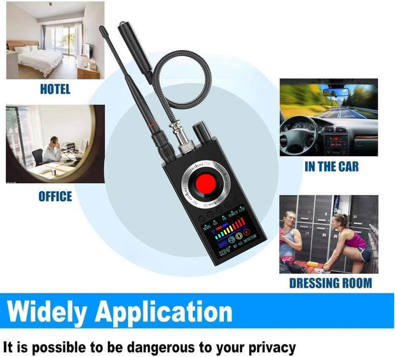 TAVICE RF Signal Detector, Wireless Signal Scanner, Portable Device Finder and Privacy Protection Tool for Travel and Personal Security - Battery Mate