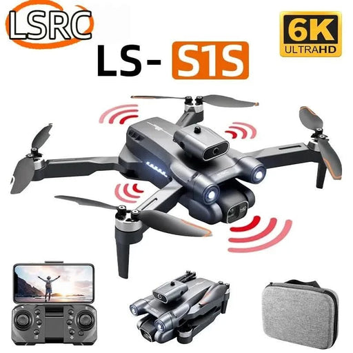 Tavice S1S Max Foldable FPV Drone with 6K Camera | Brushless RC Quadcopter, Optical Flow, WiFi FPV, 18 - Min Flight Time - Battery Mate
