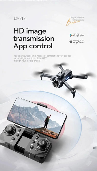 Tavice S1S Max Foldable FPV Drone with 6K Camera | Brushless RC Quadcopter, Optical Flow, WiFi FPV, 18 - Min Flight Time - Battery Mate