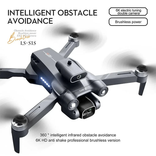 Tavice S1S Max Foldable FPV Drone with 6K Camera | Brushless RC Quadcopter, Optical Flow, WiFi FPV, 18 - Min Flight Time - Battery Mate