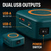 TAVICE Type-C USB Wireless Phone Charger Adapter Compatible with Makita 18V LXT Battery - Battery Mate