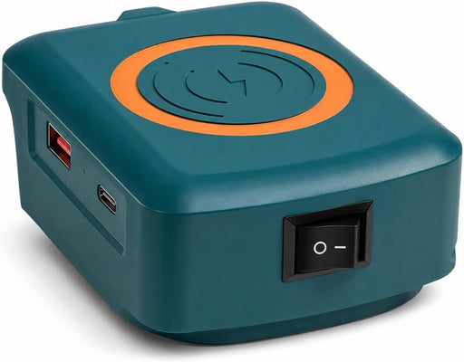 TAVICE Type-C USB Wireless Phone Charger Adapter Compatible with Makita 18V LXT Battery - Battery Mate