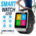 Tavice TZ1 Bluetooth Smart Watch with Touchscreen | Camera, Pedometer, Sleep Monitor, Notifications & Multi-Language Support - Battery Mate