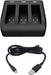 TAVICE Ultra Fast Charging USB Triple Battery Charger for GoPro HERO3 HERO3+ HERO4 Action Cameras | Charger Only Compact Fast USB - Battery Mate