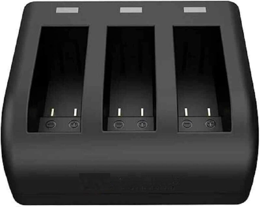TAVICE Ultra Fast Charging USB Triple Battery Charger Kit with 3 Replacement Batteries for GoPro HERO3 HERO3+ HERO4 Action Pro - Battery Mate