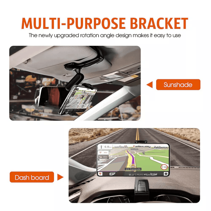 Universal Dashboard Car Mount Phone Holder – Compatible with iPhone 16, Samsung S25 & More - Battery Mate