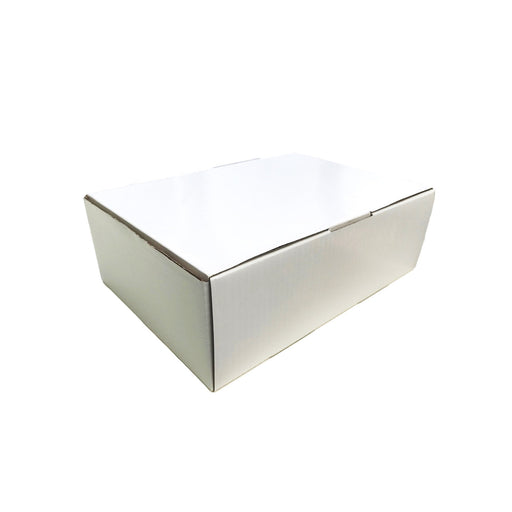White Mailing Box Shipping Carton 310x220x105mm | 100 Pack - Battery Mate