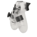 Wireless Controller Compatible for PS3 PlayStation 3 | Dual Vibration Gamepad (Clear) - Battery Mate