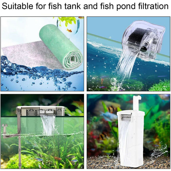 1 Pack | Aquarium Filter Pad For Fish Tank Filter Pump Sponge - Battery Mate