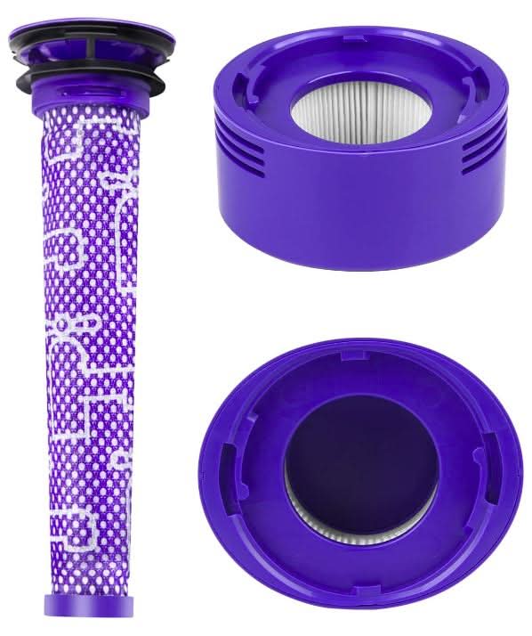 Replacement Filter Set for all Dyson V7 & V8 Vacuum Cleaner PreFilt
