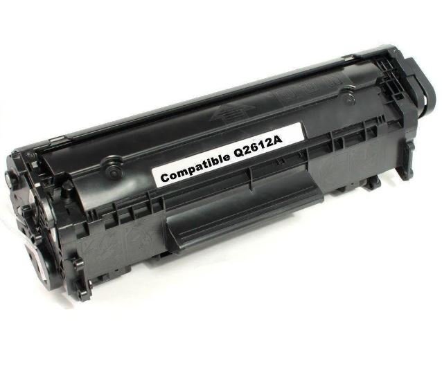 1 x Compatible Q2612A 12A Toner Cartridge for HP 1020 3030 3050 3055 M1005 M1319F Printer - Battery Mate