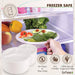 10 Pack | 3 Compartment Compostable 10 inch Heavy-Duty Plate Eco-Friendly Disposable - Battery Mate