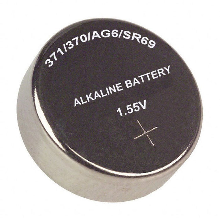 10 Pack 371/371/AG6/SR69/LR69 Blister Alkaline Battery Cell Button Batteries - Battery Mate