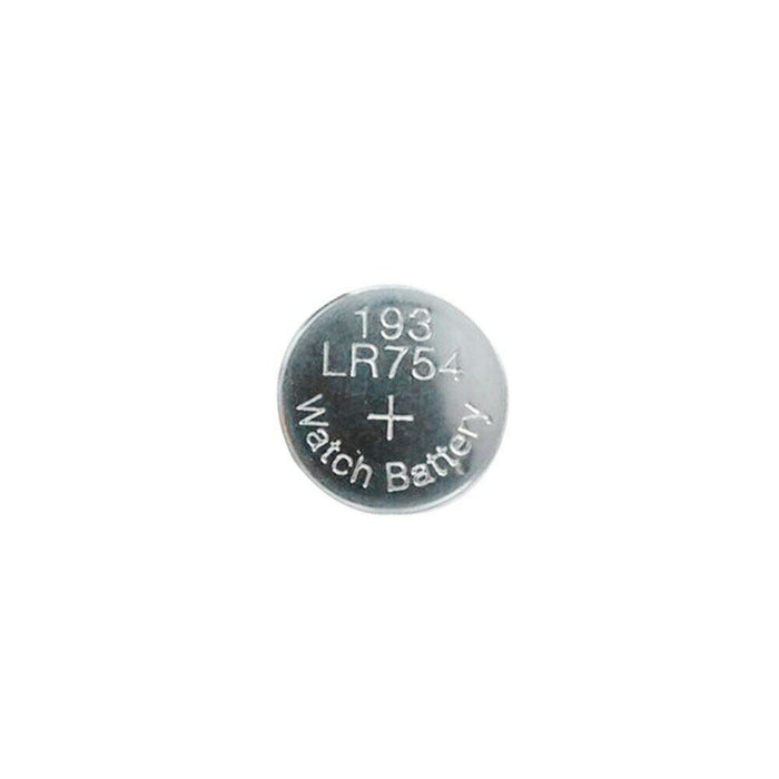 10 Pack AG5 LR754,393, G5 Button Coin Shaped Cell Battery 1.55V Alkaline - Battery Mate