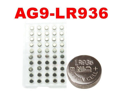 10 Pack AG9 / LR45 Alkaline Batteries - Battery Mate