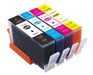 10 Pack HP 564XL Compatible Inkjet Cartridges CN684WA+CB323WA-CB325WA [4BK,2C,2M,2Y] - Battery Mate