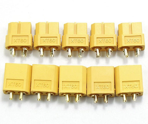 10 pairs XT60 Male Female Bullet Connector Plug For Lipo Battery - Battery Mate