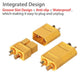 10 pairs XT90 Male Female Bullet Connector Plug For Lipo Battery - Battery Mate
