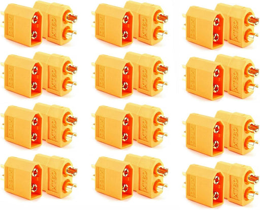 10 pairs XT90 Male Female Bullet Connector Plug For Lipo Battery - Battery Mate