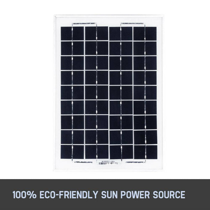 10W Solar Panel Kit 12V Power Caravan Camping Battery Charging Home Garden - Battery Mate